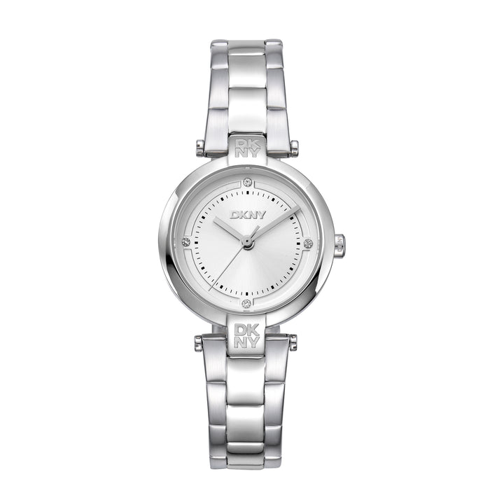 DKNY EVERYDAY Women's Silver Dial Stainless Steel Watch