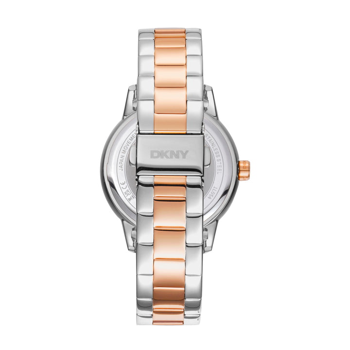 DKNY ACTIVE Women's Silver Dial Stainless Steel Watch