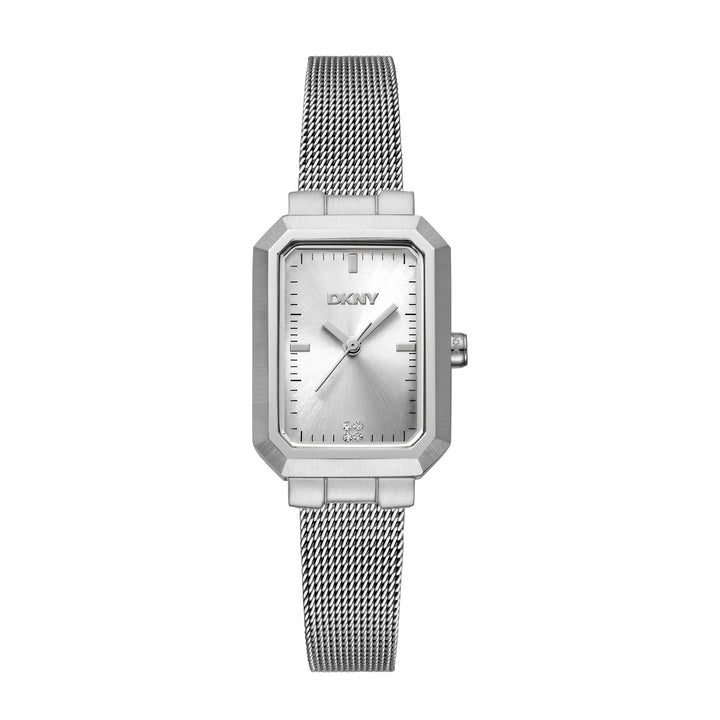 DKNY EVERYDAY Women's Silver Dial Stainless Steel Watch