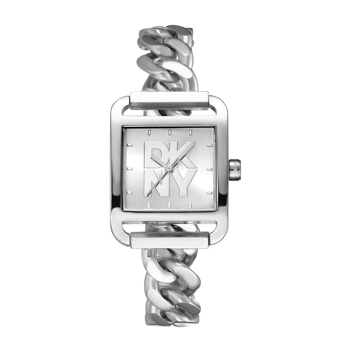 DKNY ICONIC Women's Silver Dial Stainless Steel Watch