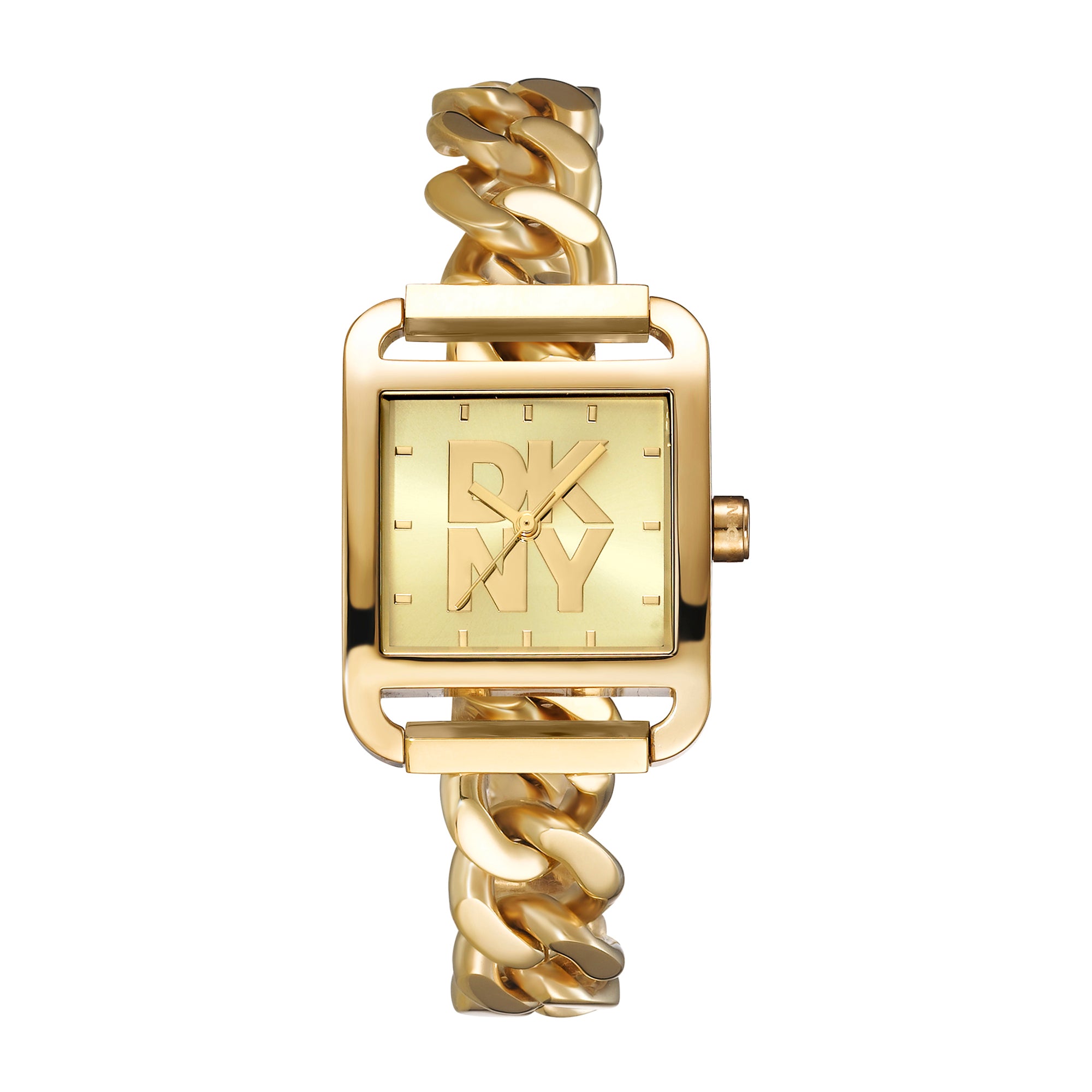 Dkny Iconic Women's Champagne Dial Stainless Steel Watch – The