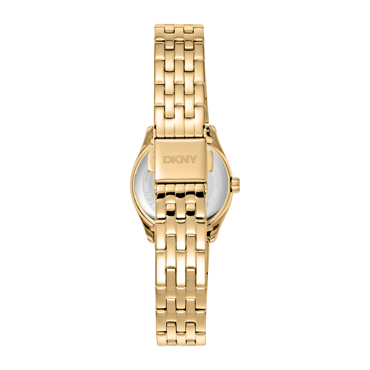 DKNY Logo Women's Silver Dial Stainless Steel Watch