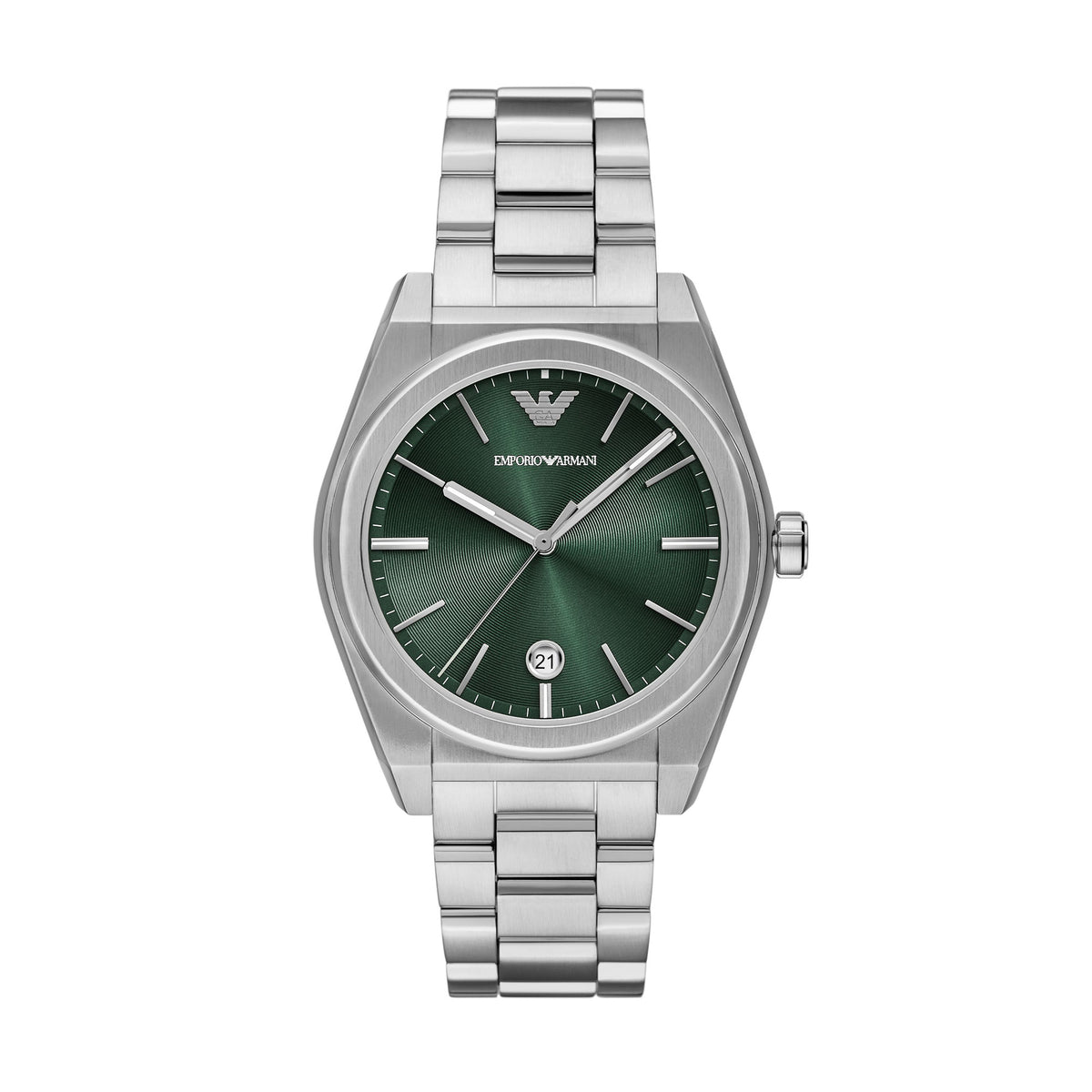 Emporio Armani Federico Silver Stainless Steel Men's Watch