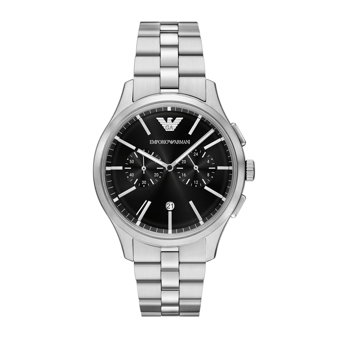 Emporio Armani Men's Chronograph Stainless Steel Watch