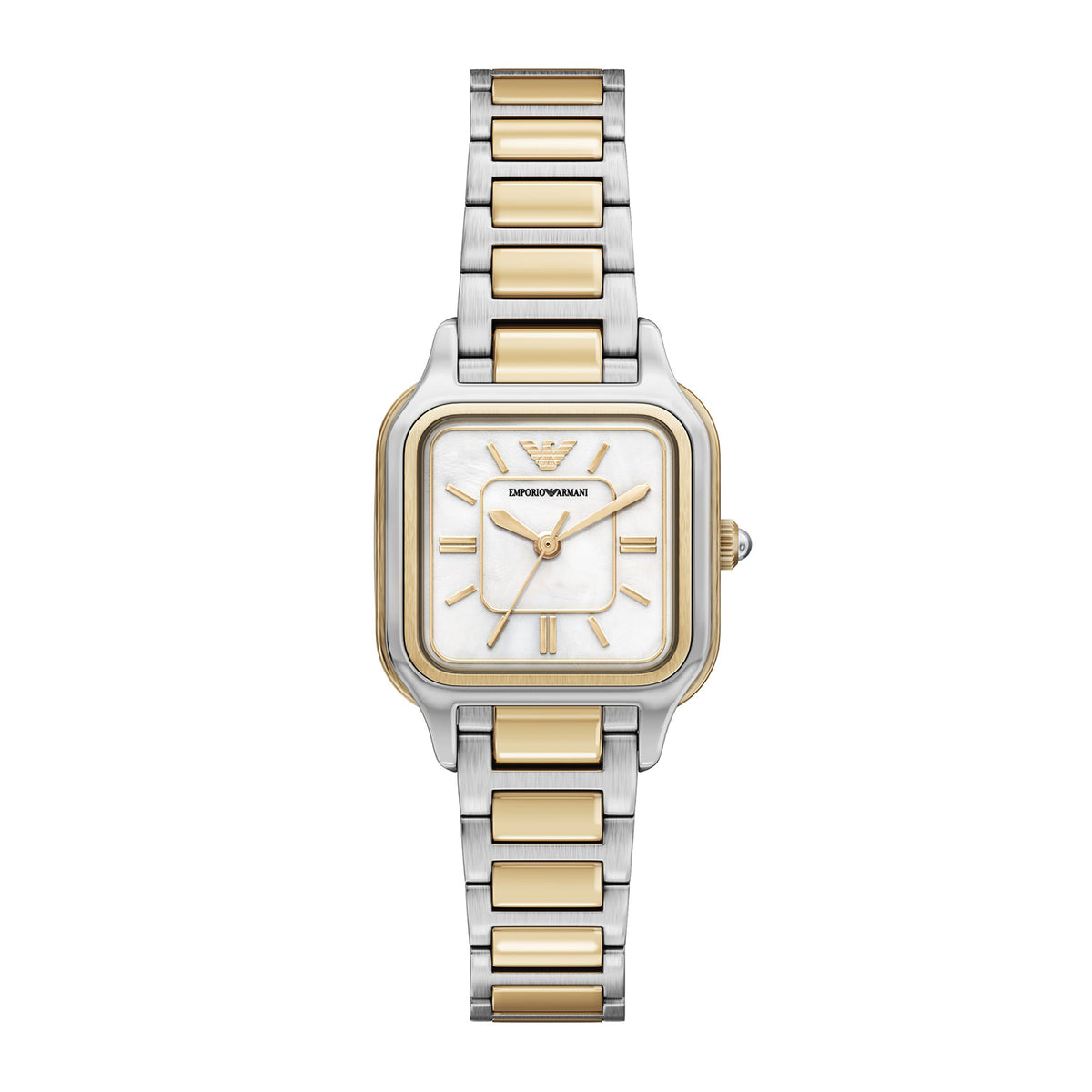 Emporio Armani Women's Three-Hand Two-Tone Stainless Steel Watch