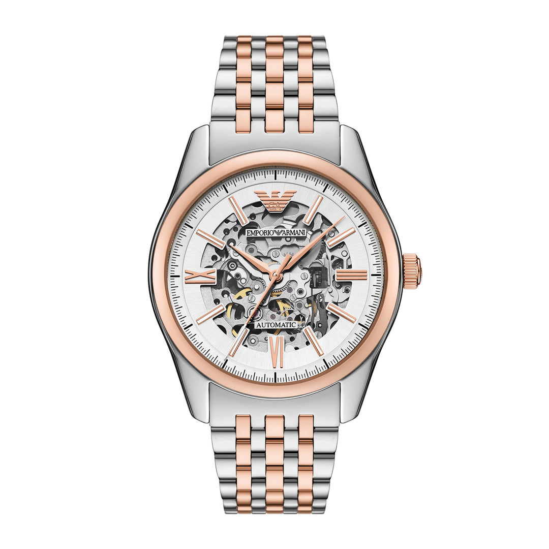 Emporio Armani Men's Automatic Two-Tone Stainless Steel Watch