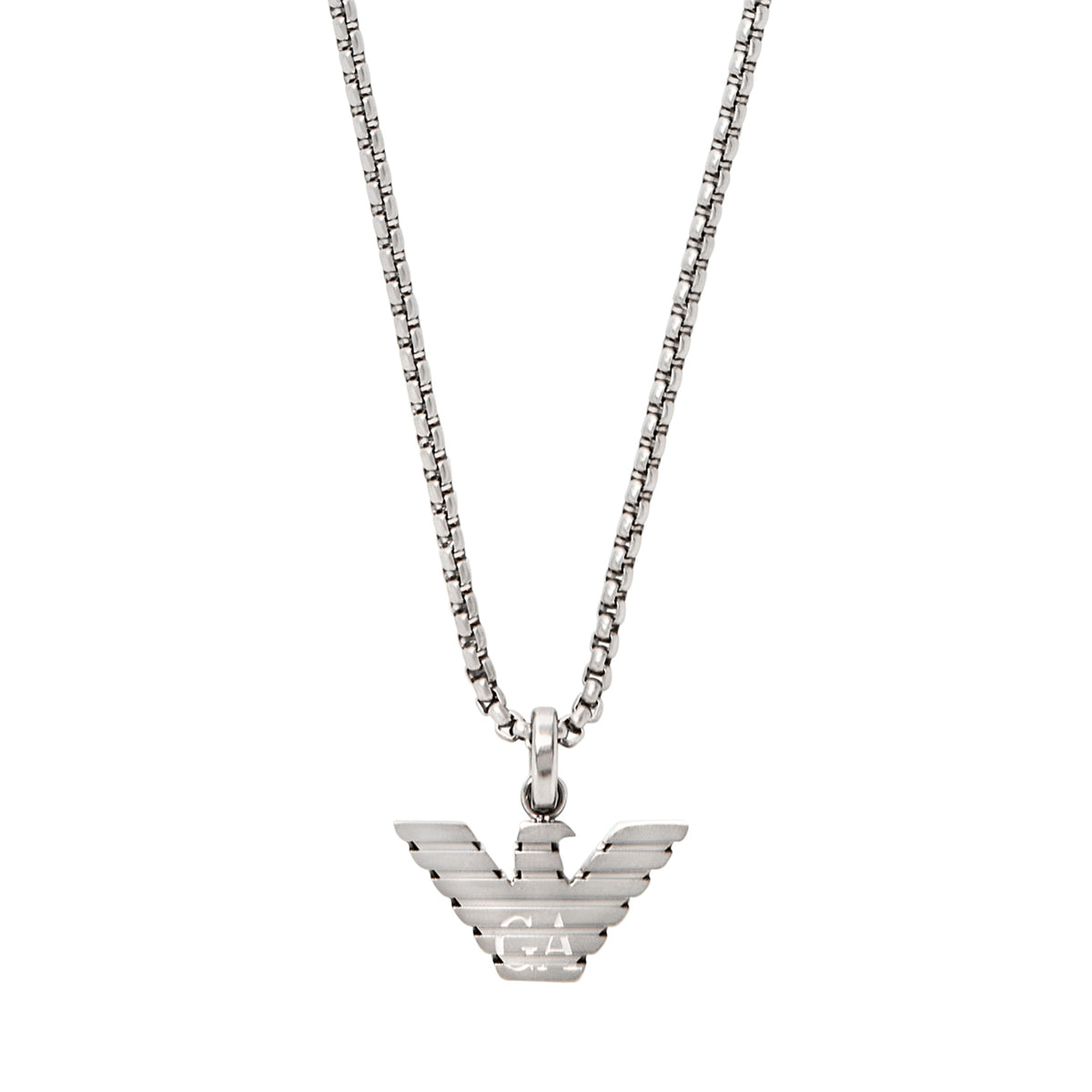 Emporio Armani Men's Stainless Steel Pendant Necklace