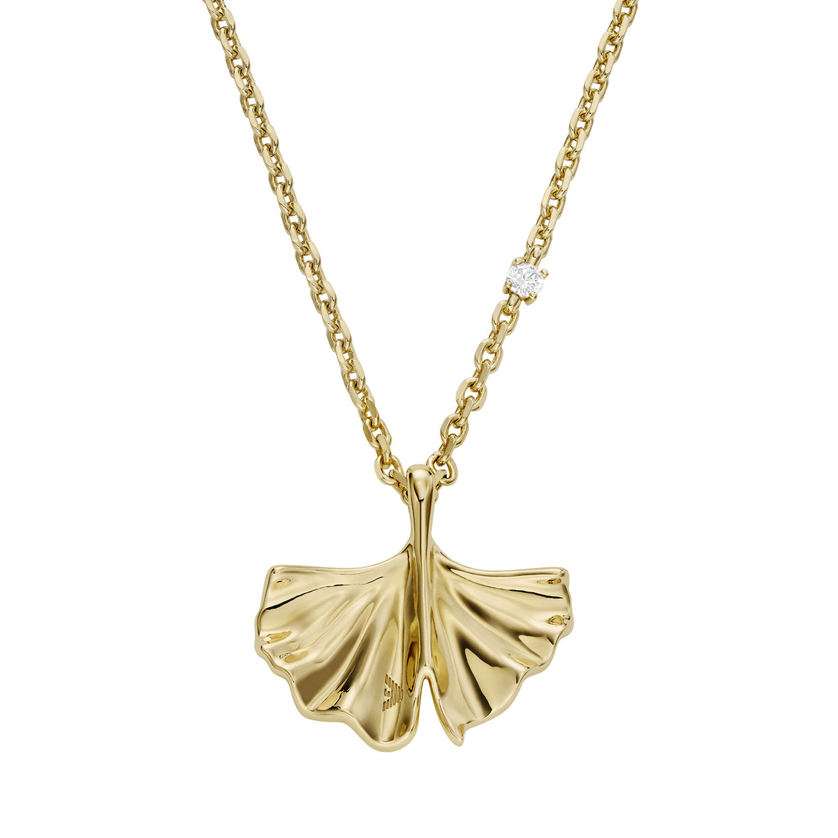Emporio Armani Women's Gold-Tone Brass Pendant Necklace