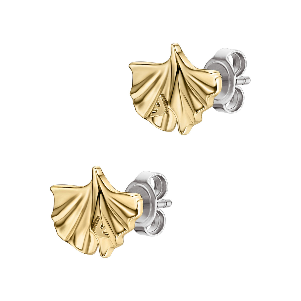 Emporio Armani Women's Gold-Tone Brass Stud Earrings