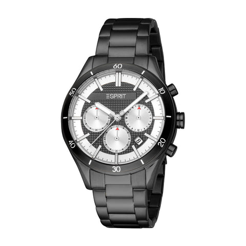Esprit Men's 42mm Logan Fashion Black Dial Watch
