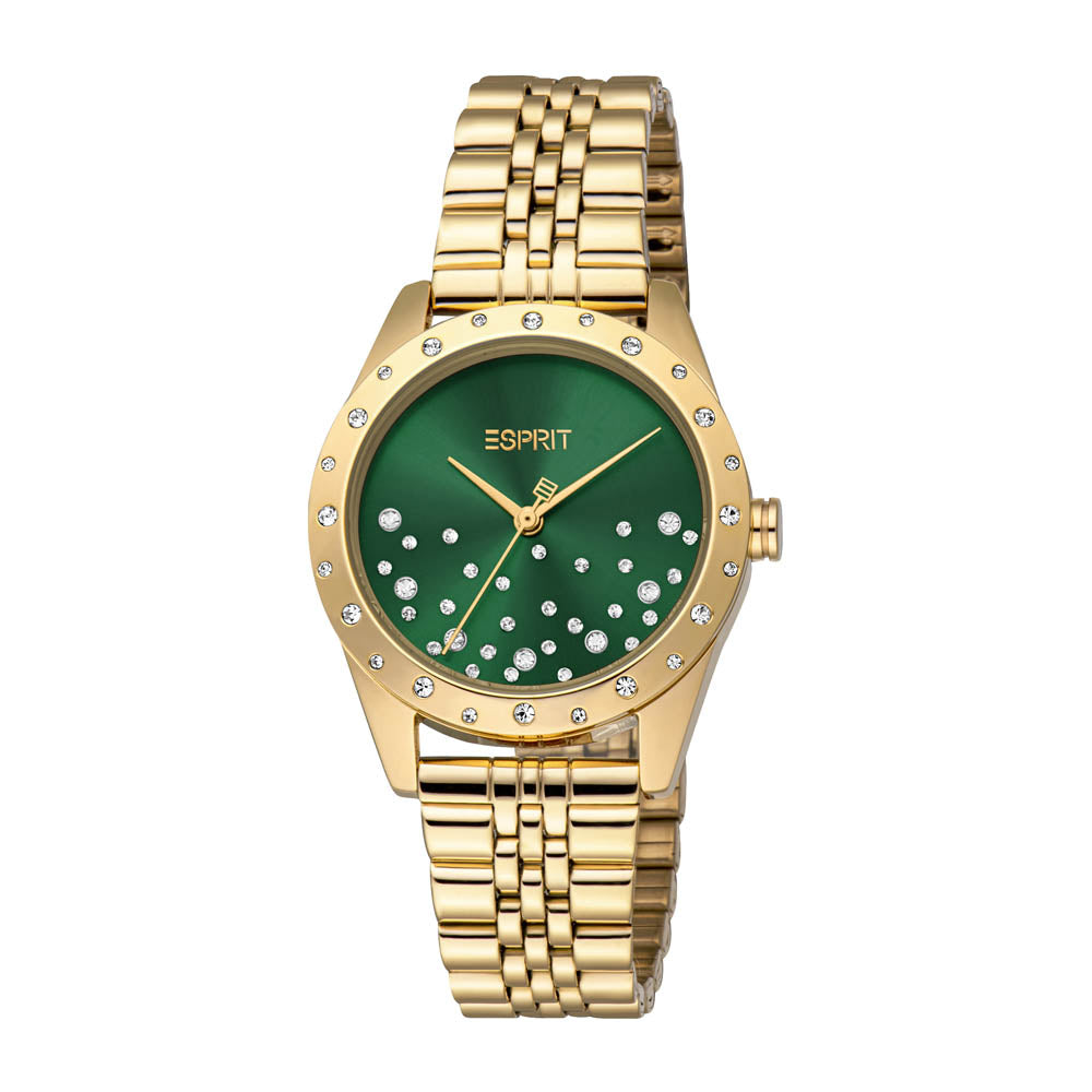 Esprit Women's 32Mm Liz Fashion Dark Green Dial Watch – The Watch