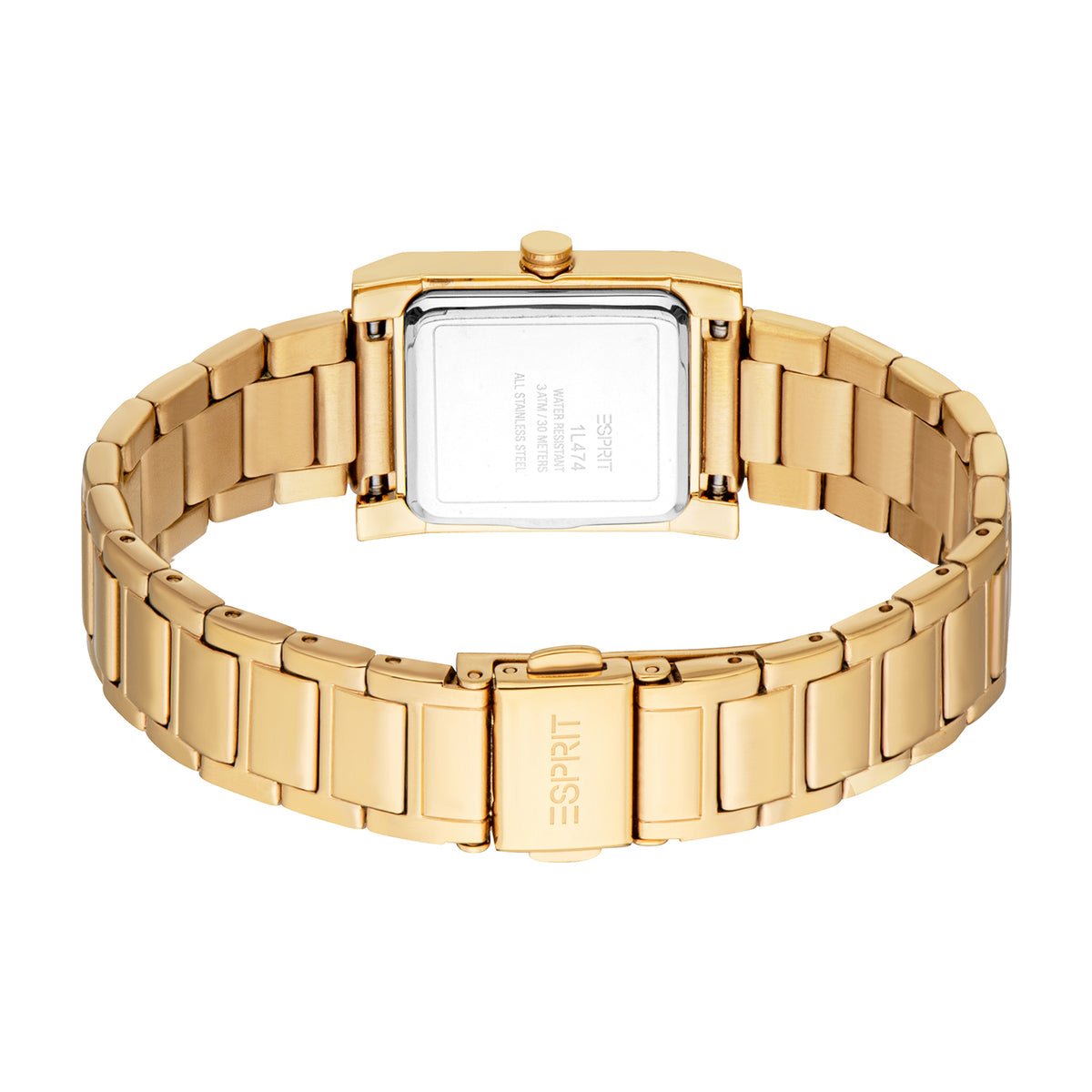 Esprit Women's 23 x 23.5mm Fashion Gold Color Dial Watch