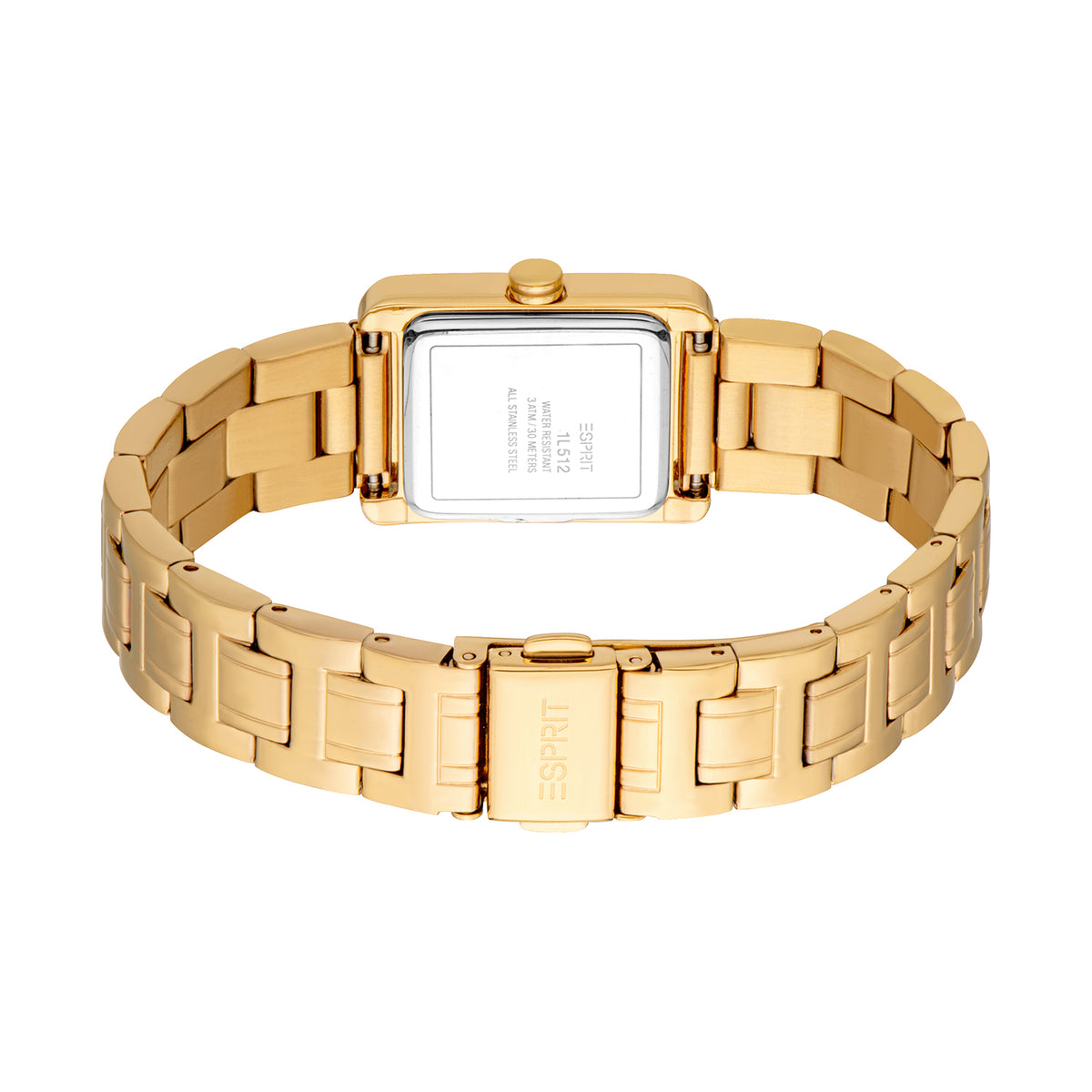 Esprit Women's 22 x 24.5mm Fashion Gold Color Dial Watch