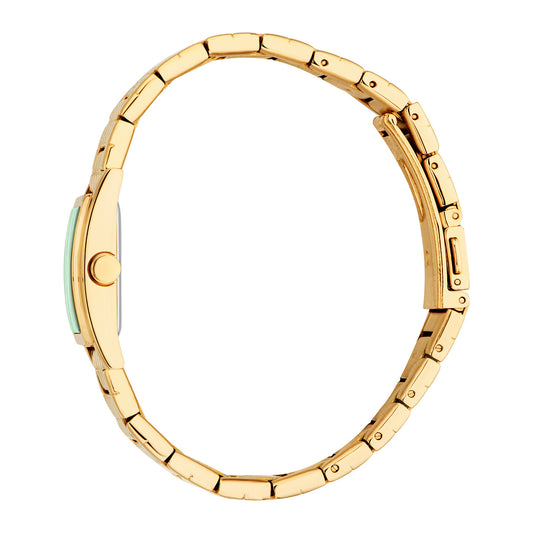 Esprit Women's 21 x 30mm Fashion Gold Color Dial Watch