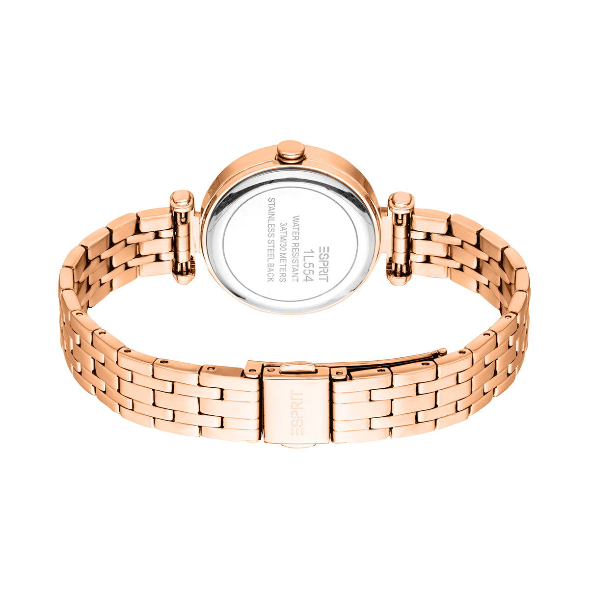 Esprit Women's 30mm Fashion Rose Gold Color Dial Watch