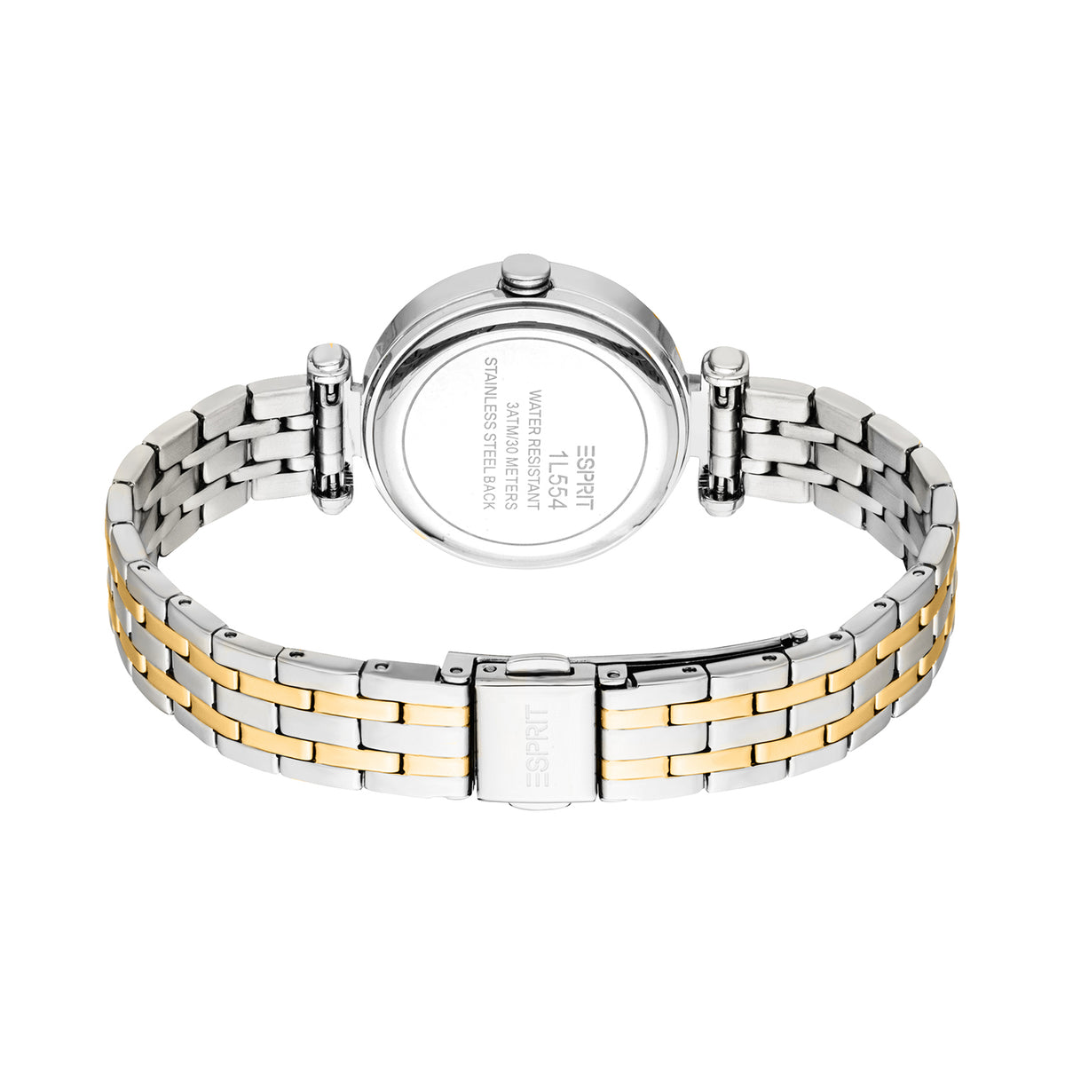 Esprit Women's 30mm Fashion Two Tone Silver & Gold Color Dial Watch