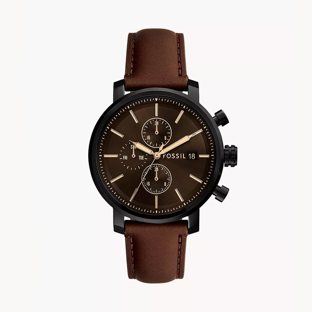 Fossil Rhett Men's Black Watch