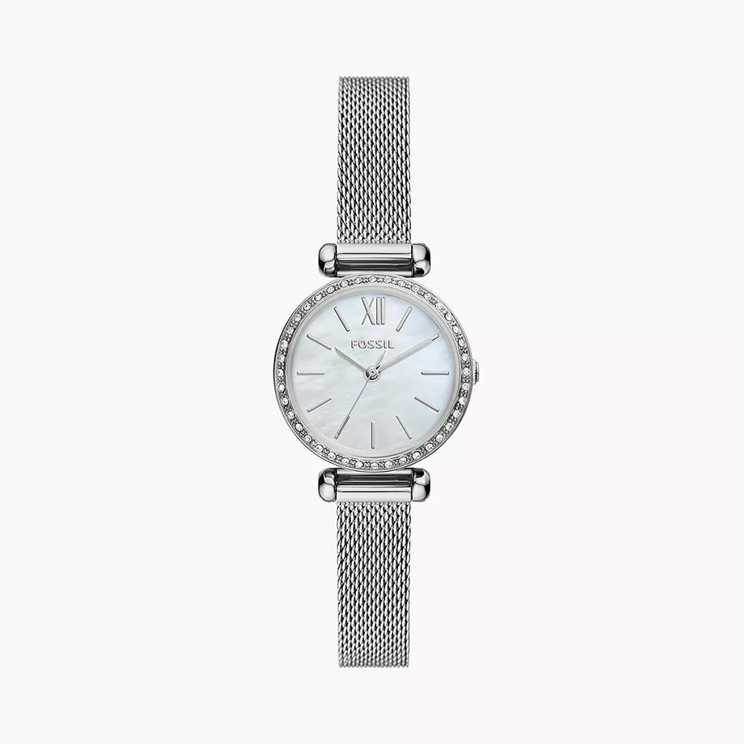 Fossil Tillie Mini Women's Silver Stainless Steel Watch