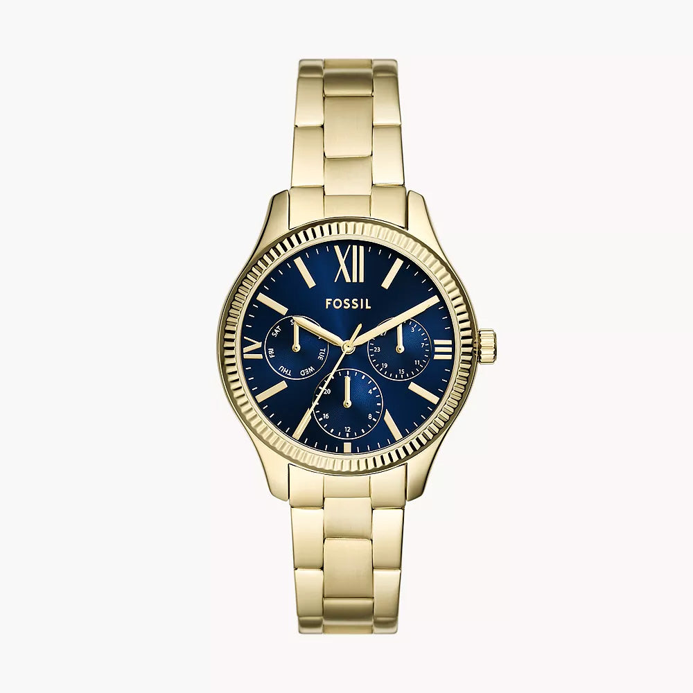 Fossil Rye Gold Alloy Women's Watch