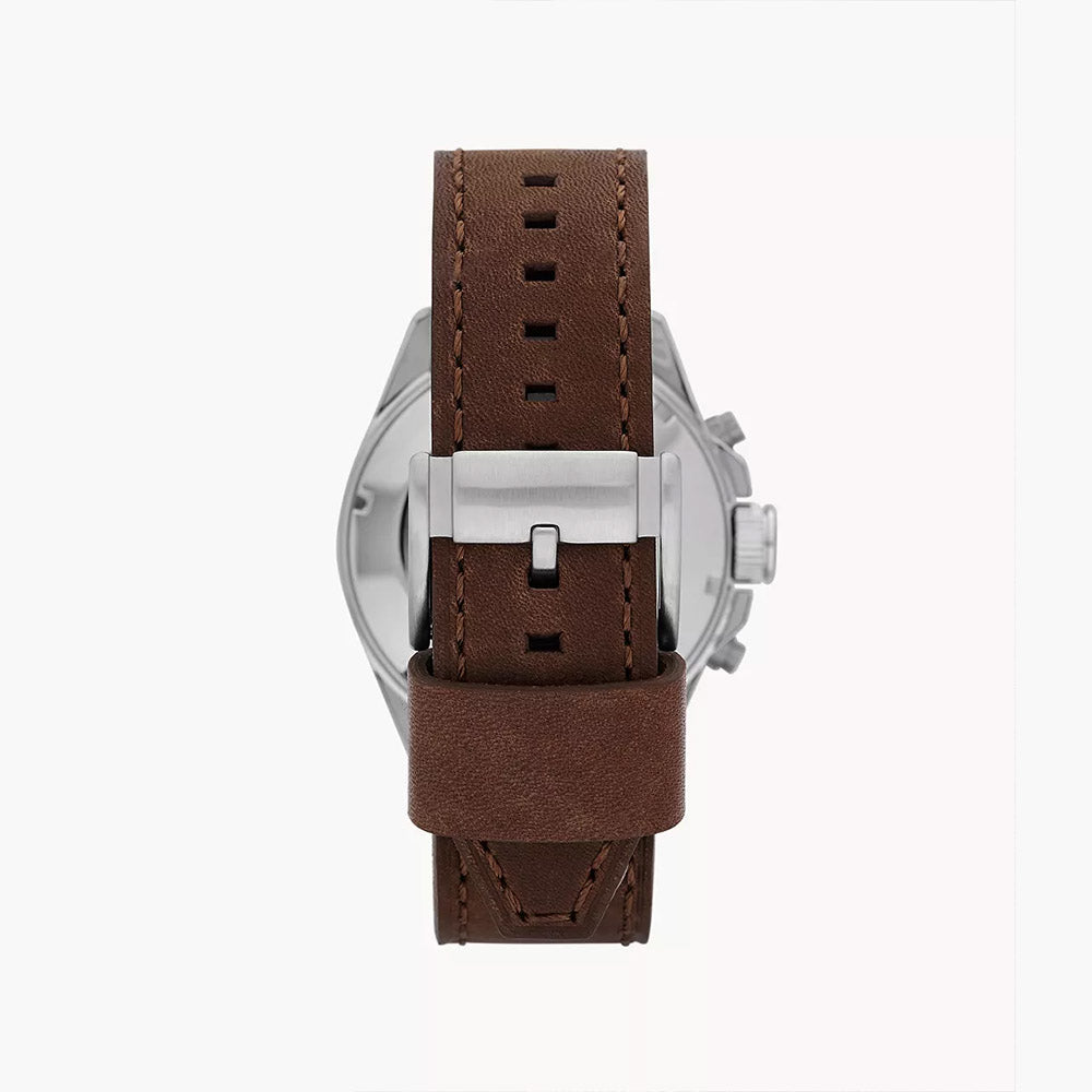 Fossil Decker Chronograph Brown Leather Men's Watch