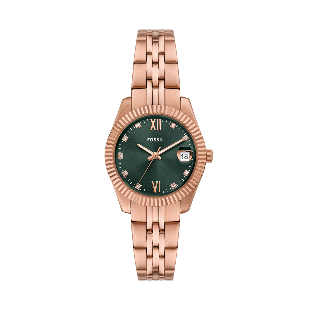 Fossil Scarlette Rose Gold Stainless Steel Women's Watch