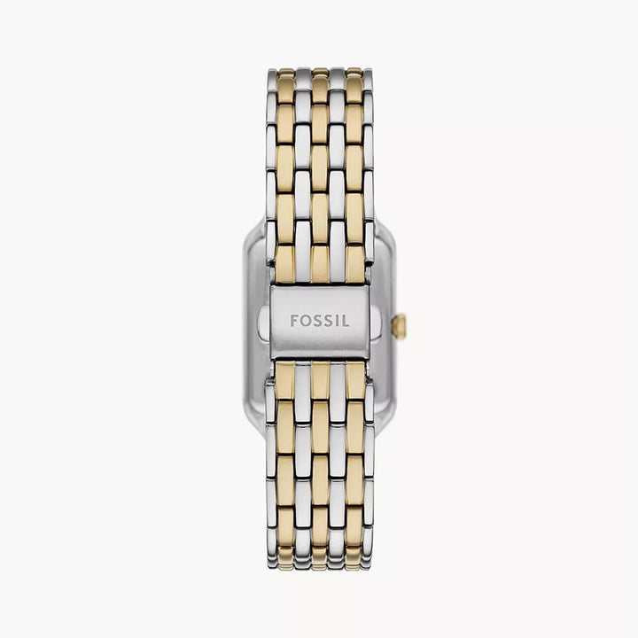 Fossil Women's Raquel Three-Hand Date Two-Tone Stainless Steel Watch and Bracelet Set