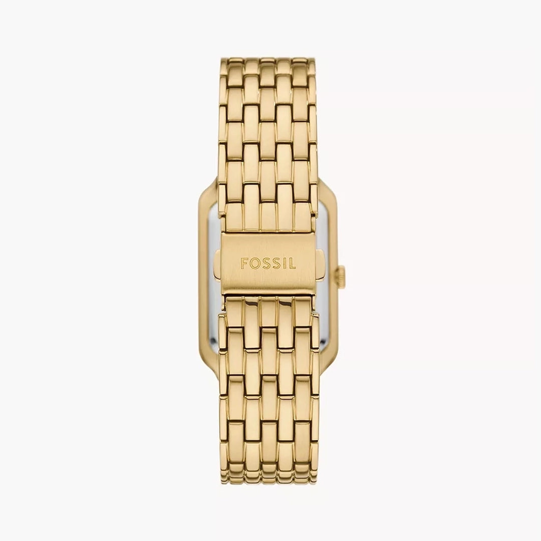 Fossil Women's Raquel Three-Hand Date Gold-Tone Stainless Steel Watch