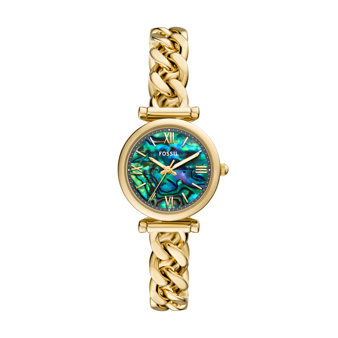Fossil Carlie Three-Hand Stainless Steel Watch