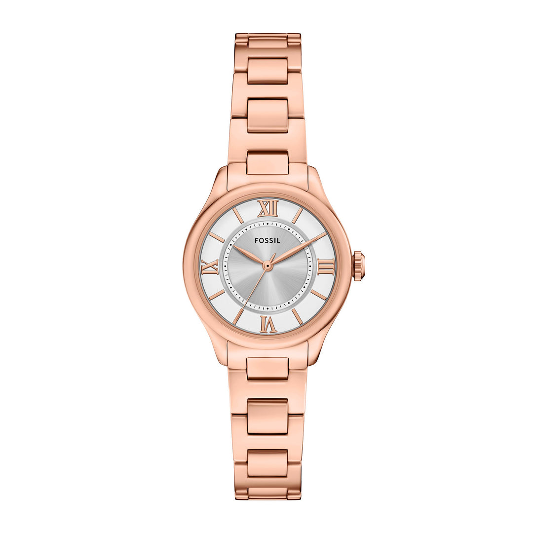 Fossil Women's Gilmore Three-Hand Rose Gold-Tone Stainless Steel Watch
