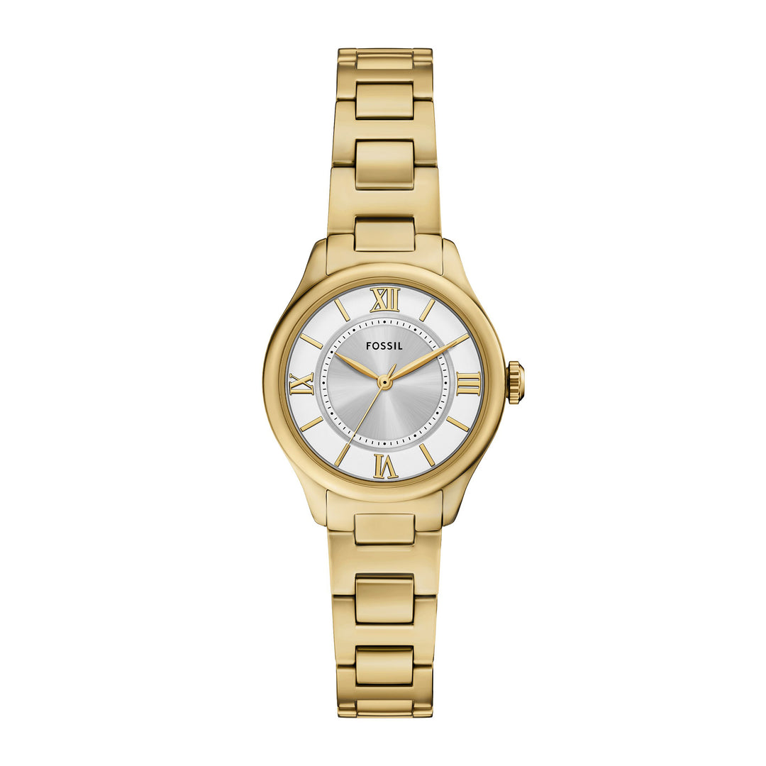 Fossil Women's Gilmore Three-Hand Gold-Tone Stainless Steel Watch