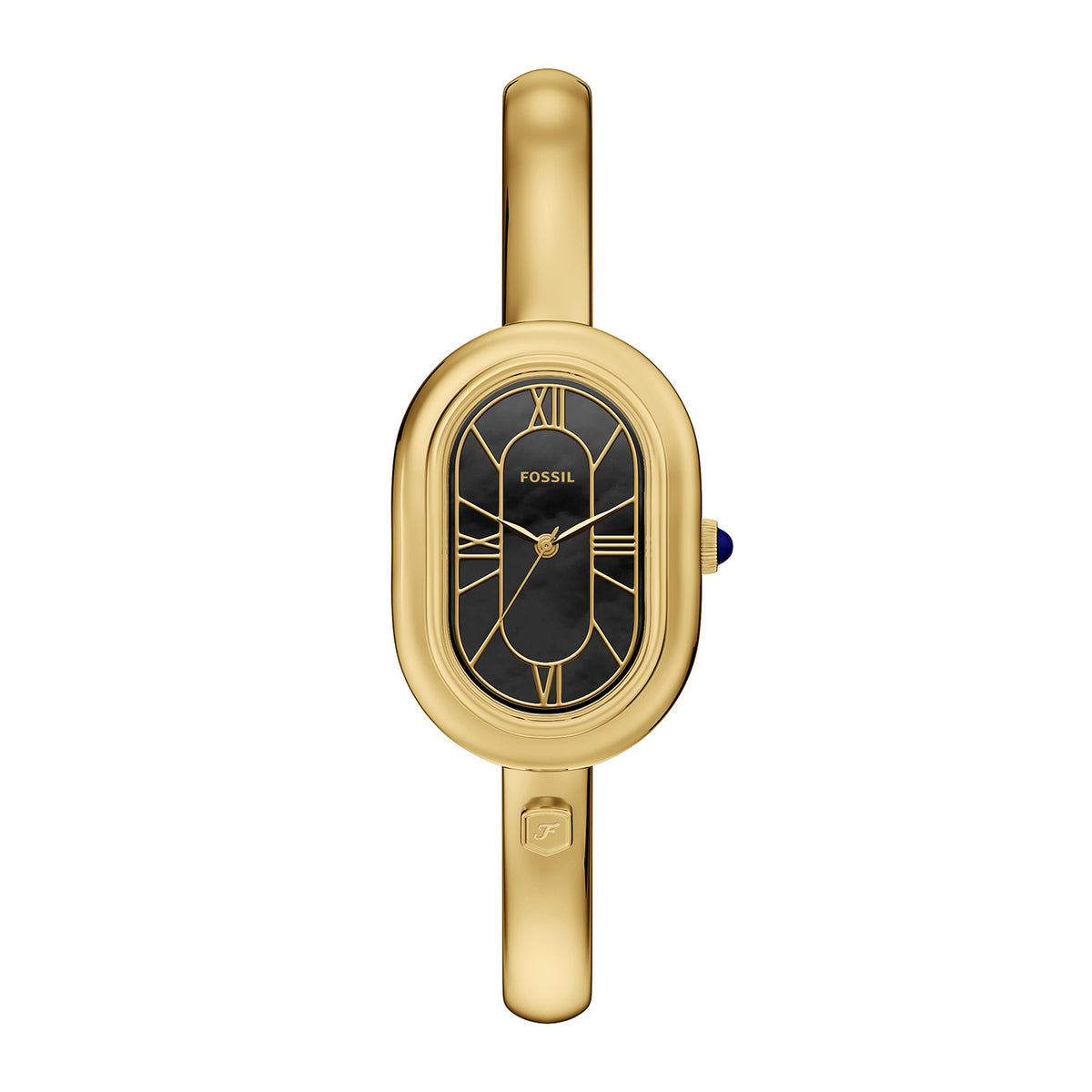 Fossil Women's Sloan Three-Hand Gold-Tone Stainless Steel Watch