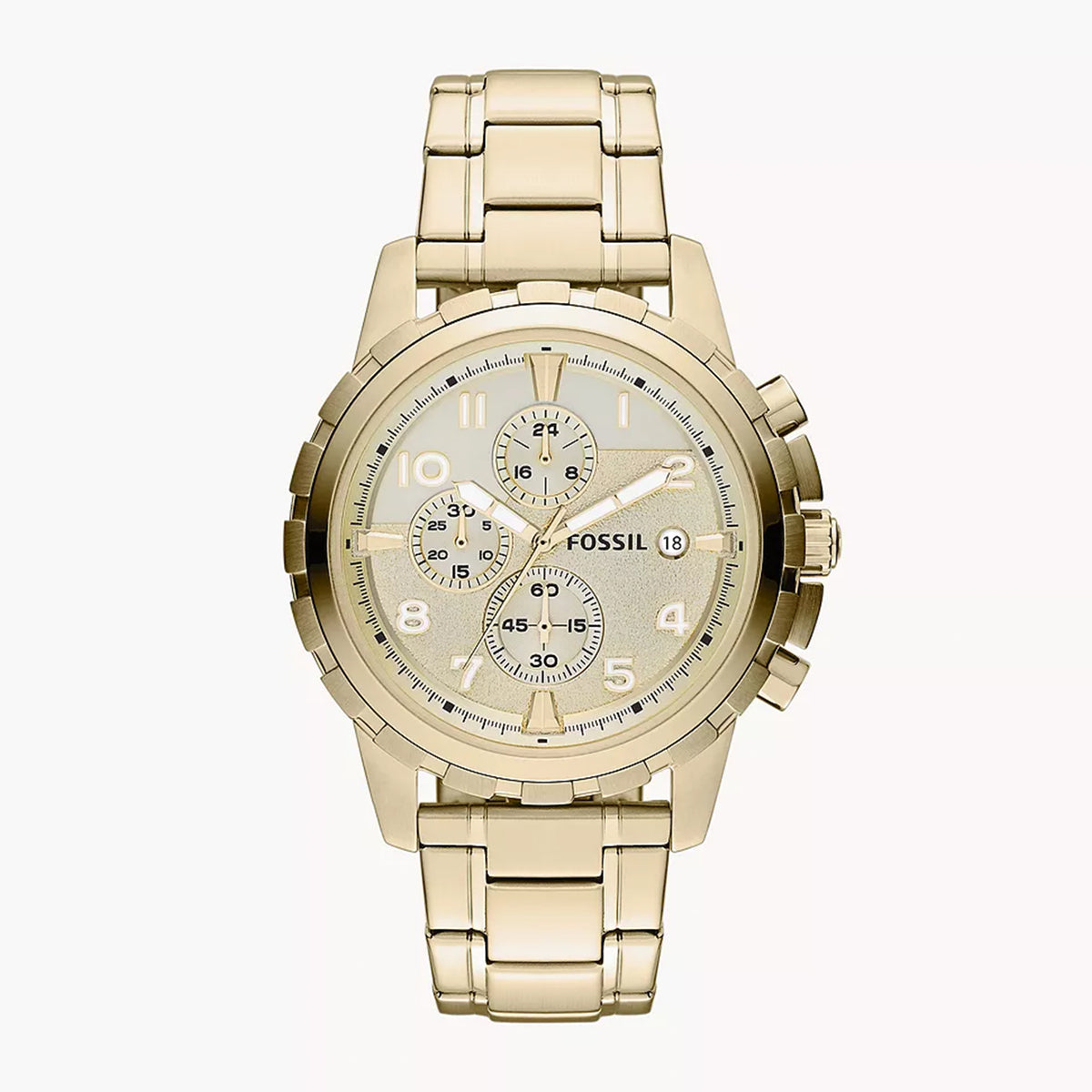 Fossil Men's Dean Chronograph Gold-Tone Stainless Steel Watch