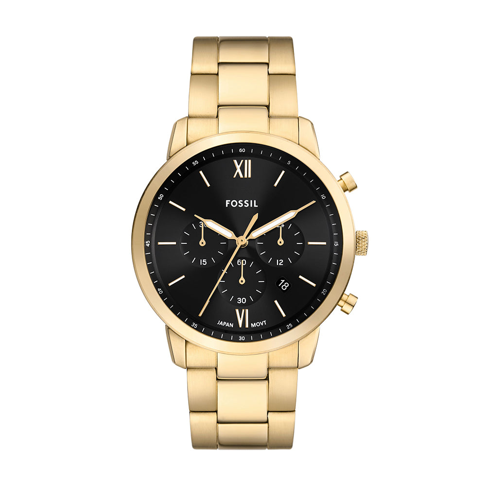 Fossil Neutra Chronograph Gold-Tone Stainless Steel Watch