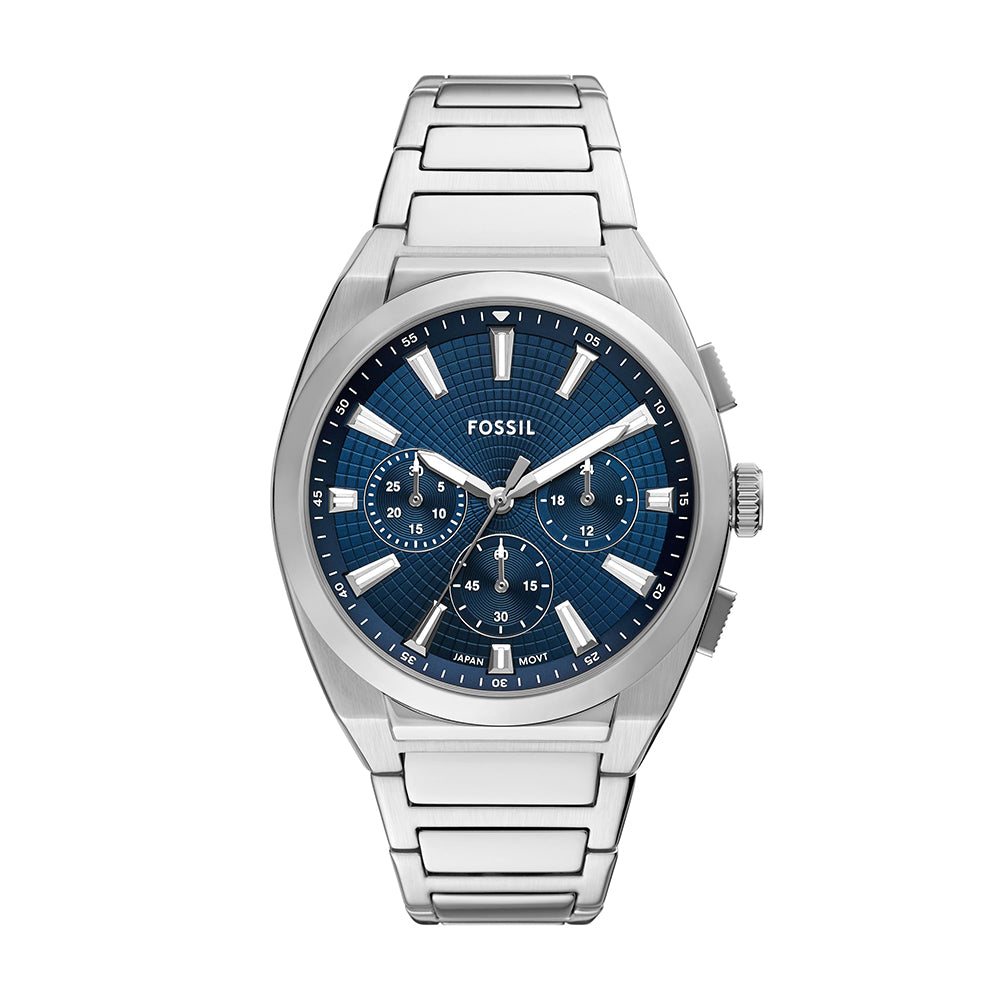 Fossil Everett Chronograph Stainless Steel Watch