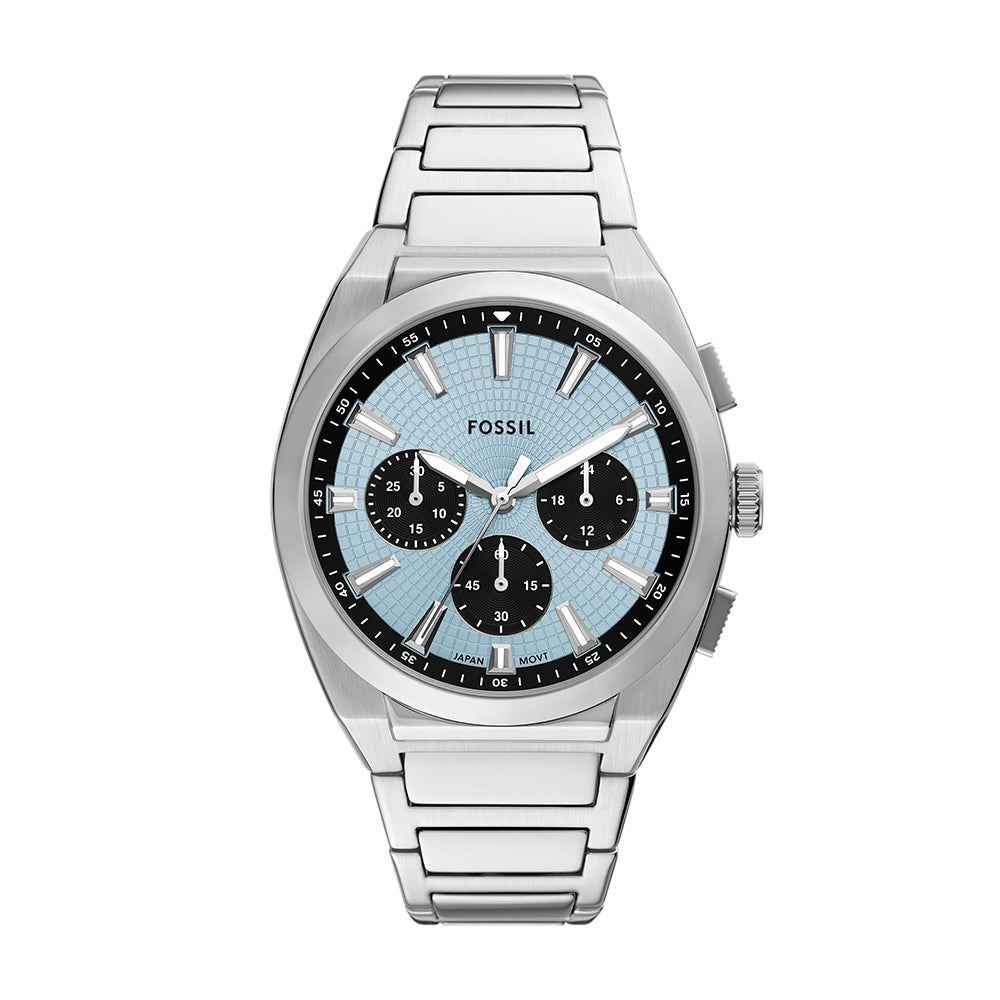 Fossil Everett Chronograph Stainless Steel Watch