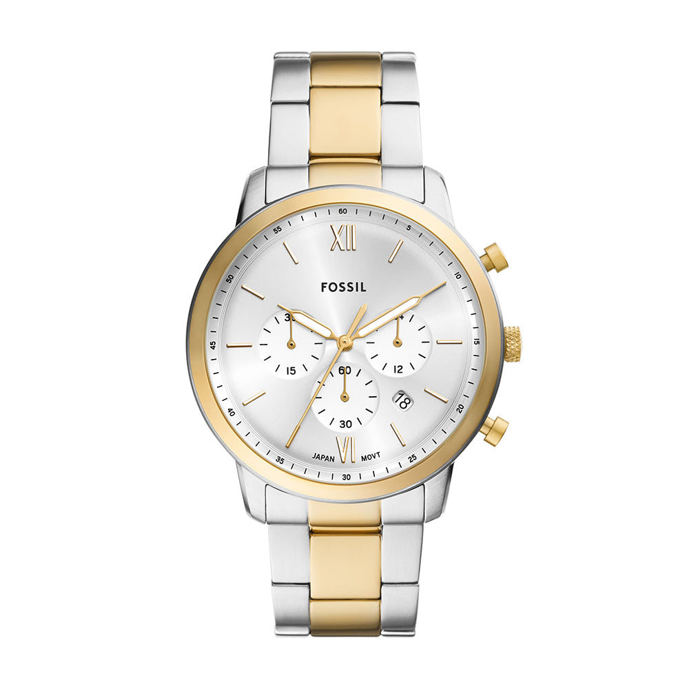 Fossil Neutra Chronograph Two-Tone Stainless Steel Watch