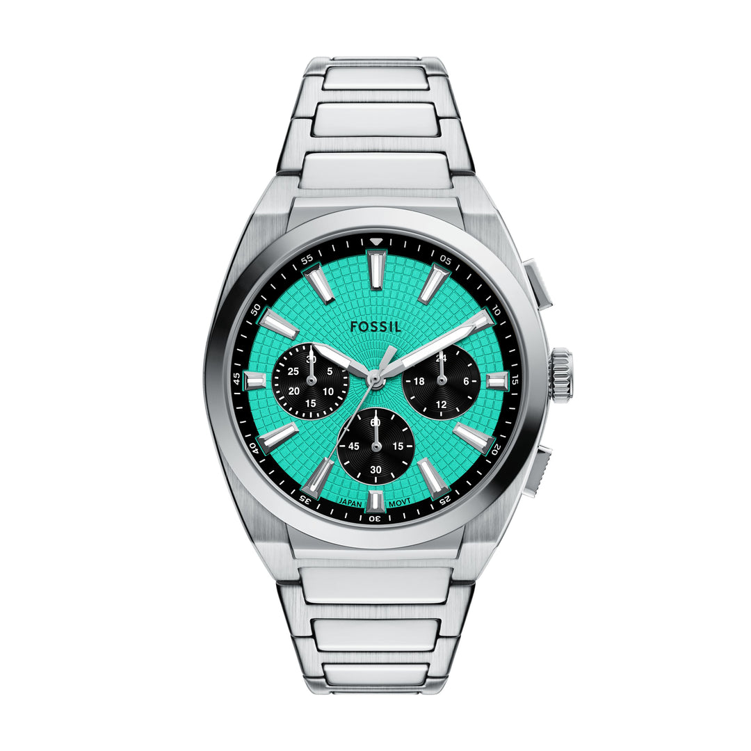 Fossil Everett Chronograph Stainless Steel Watch