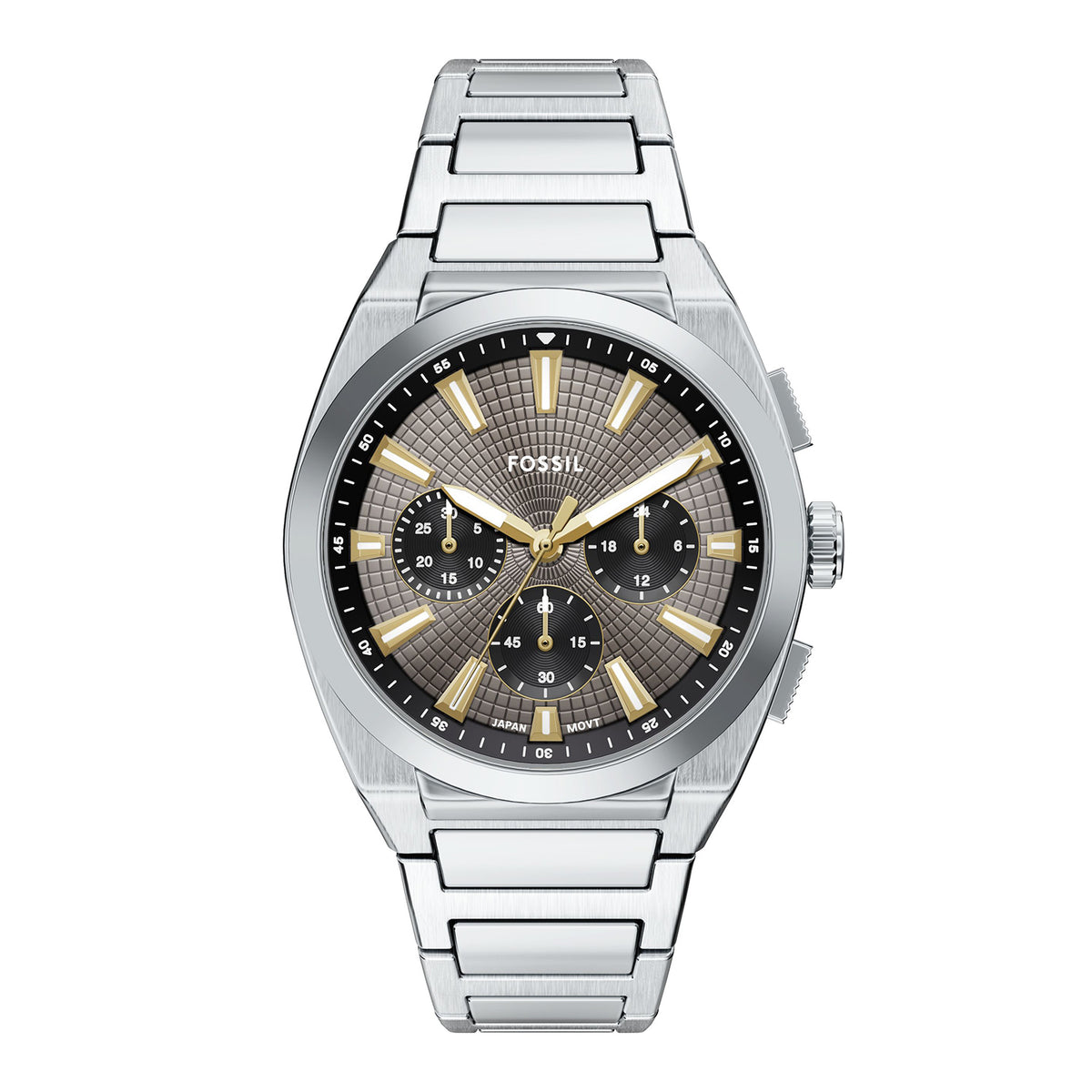 Fossil Men's Everett Chronograph Stainless Steel Watch