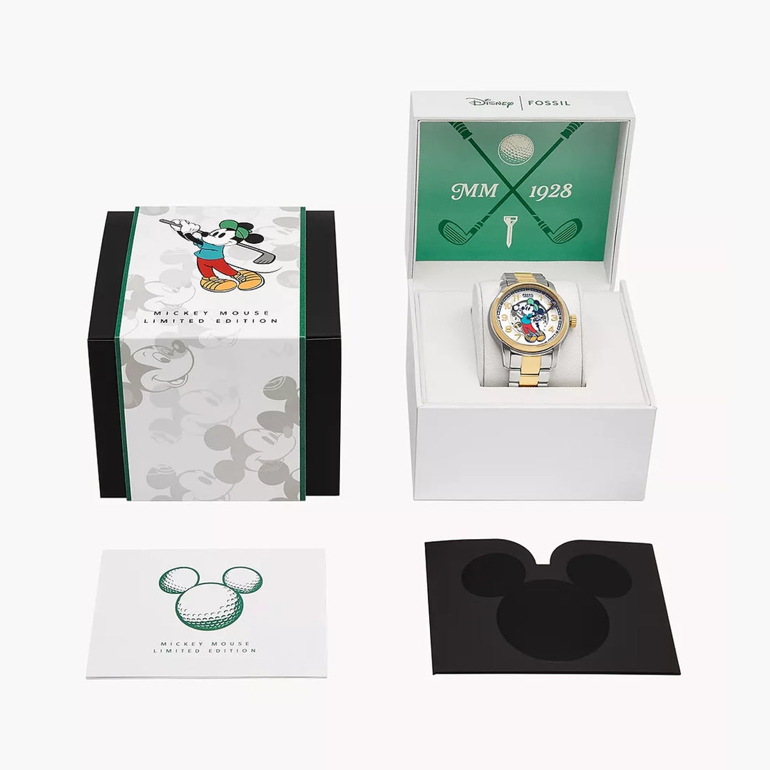 Disney Mickey Mouse x Fossil Limited-Edition Golf Watch