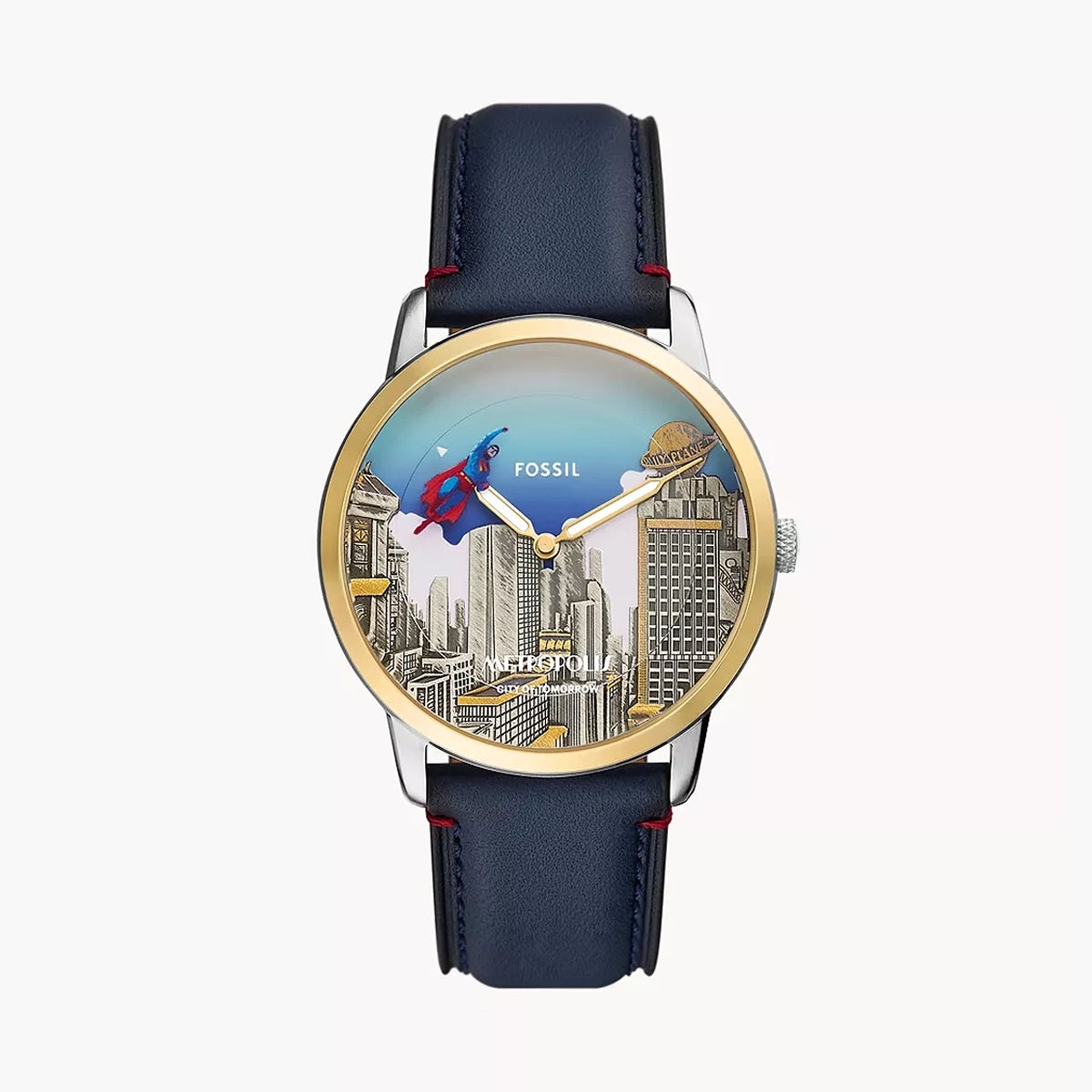 Superman X Fossil Limited-Edition Metropolis Watch Set – The Watch Superman X Fossil Limited-Edition Metropolis Watch Set – The Watch