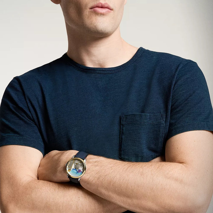 Superman x Fossil Limited-Edition Metropolis Watch Set