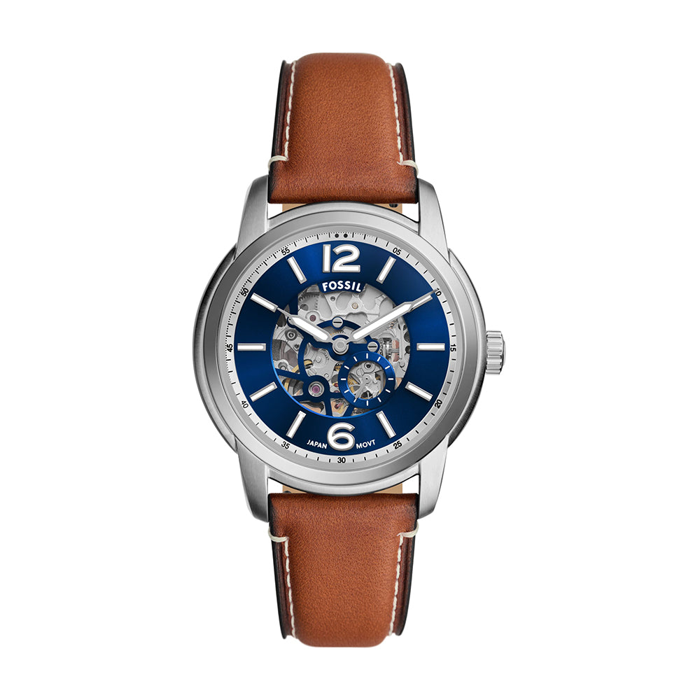 Fossil Fossil Heritage Automatic Brown Leather Watch