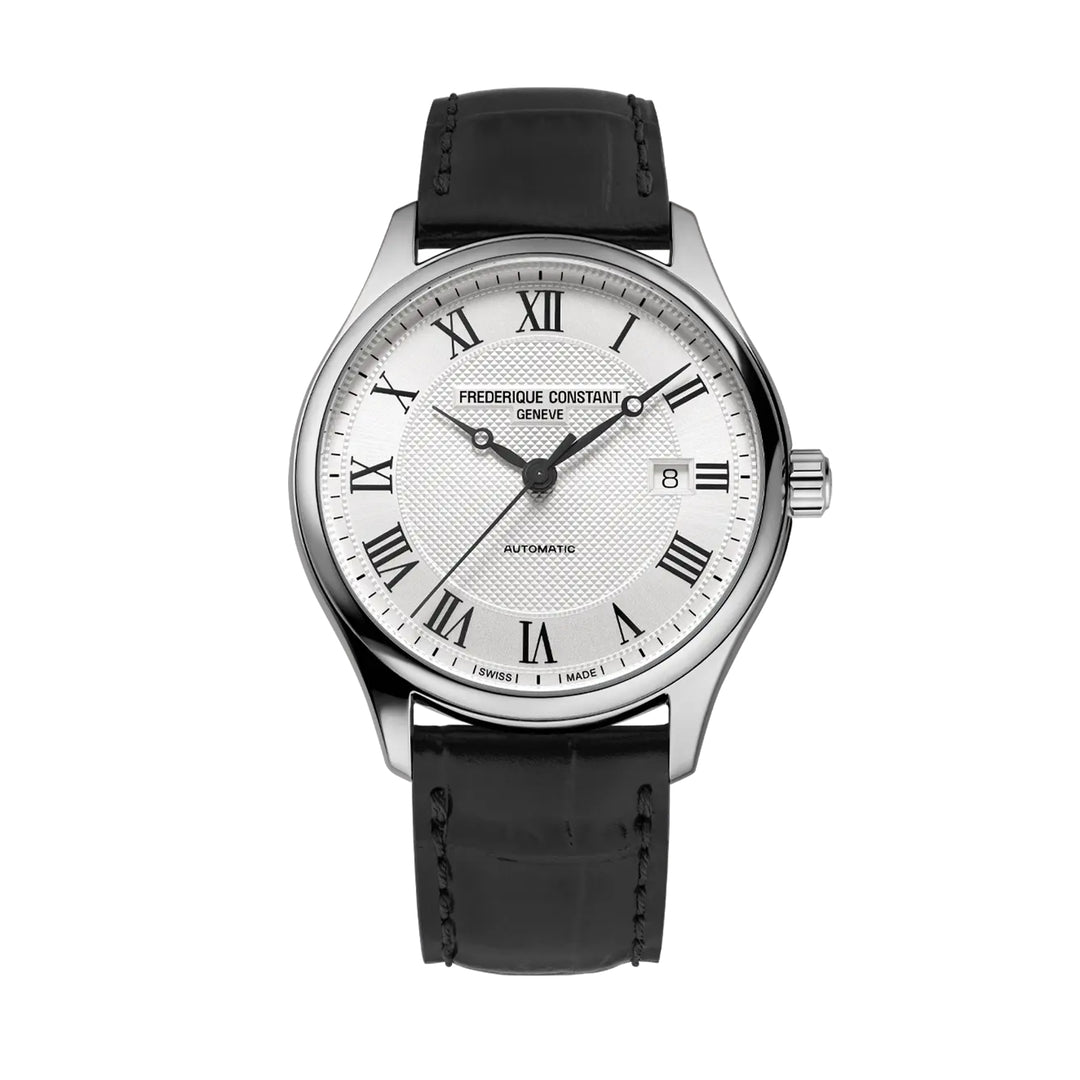 Frederique Constant Men's Silver Tone Case Silver Dial Automatic Watch