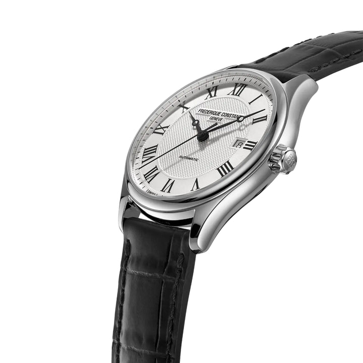 Frederique Constant Men's Silver Tone Case Silver Dial Automatic Watch