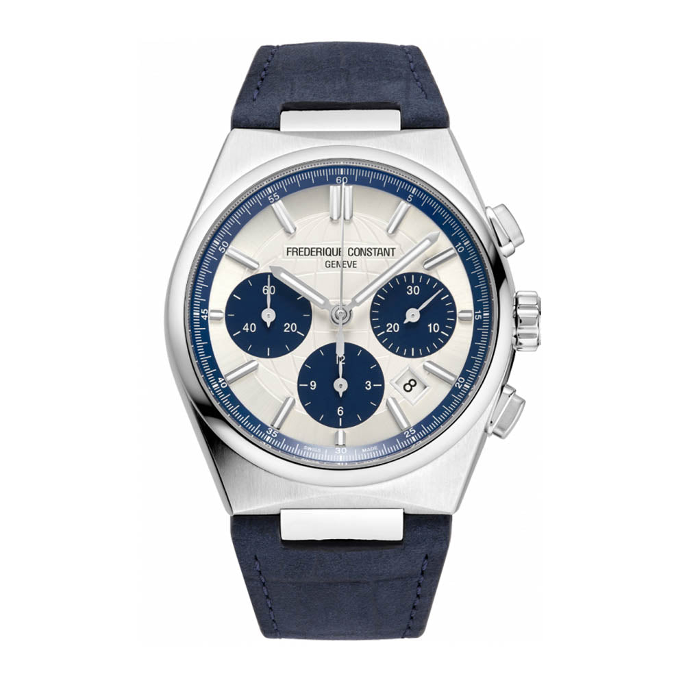 Frederique Constant Men's Watch Silver Tone Case Silver Dial Automatic Watch