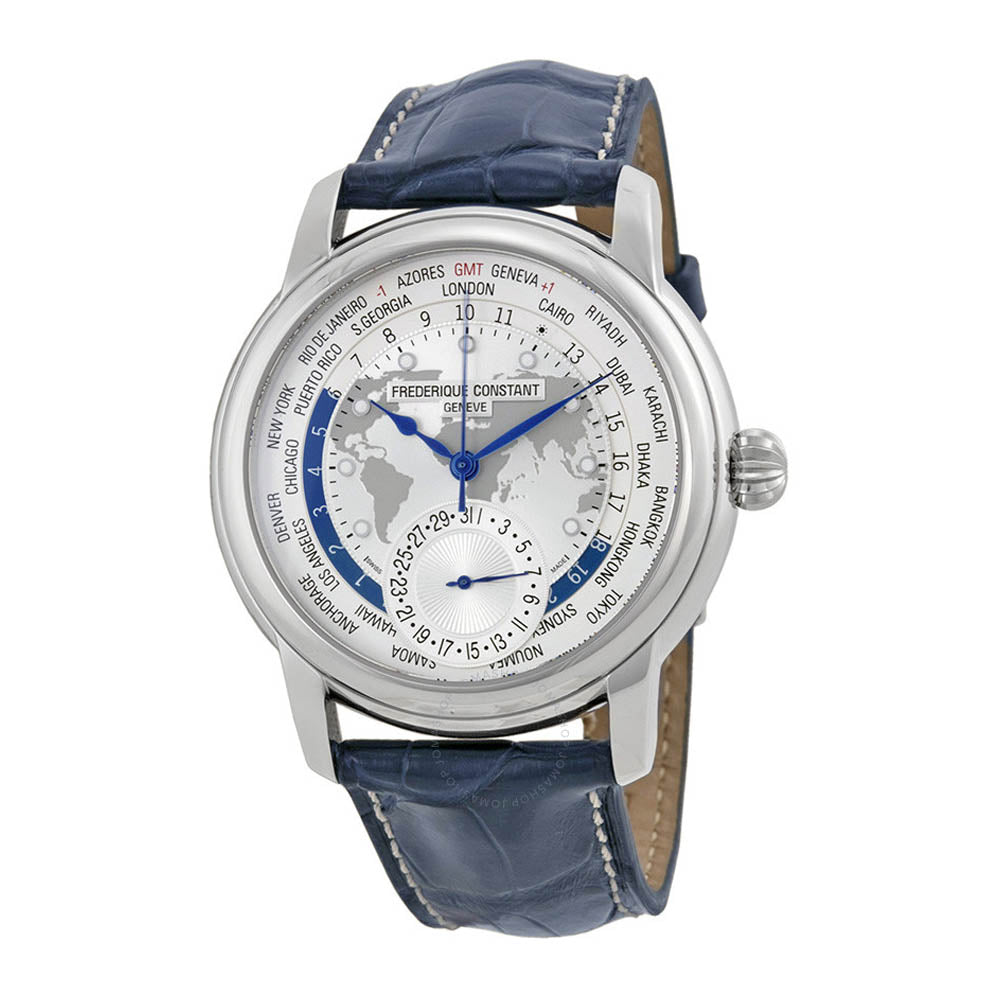 Frederique Constant Men's Watch Silver Tone Case Silver Dial Automatic Watch
