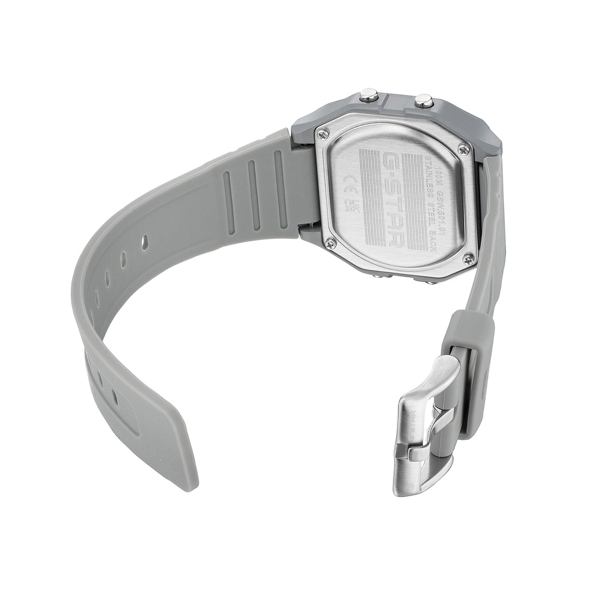 G-Star Men's Gridline 38x42mm Quartz Digital Watch GSW.501.01