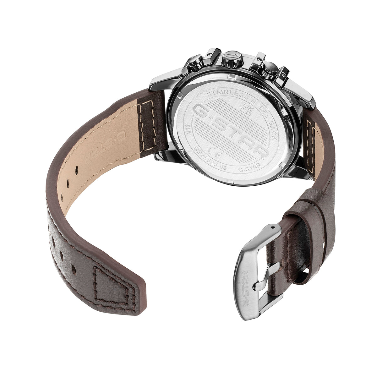 G-Star Men's Bend3D 44mm Quartz Analog Watch GSW.505.03
