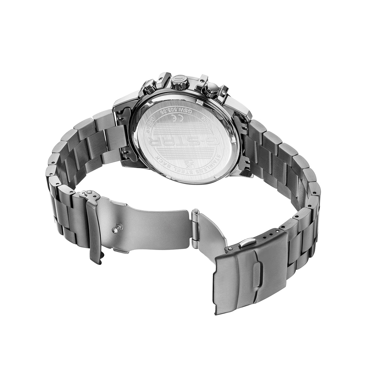 G-Star Men's Bend3D 44mm Quartz Analog Watch GSW.505.06