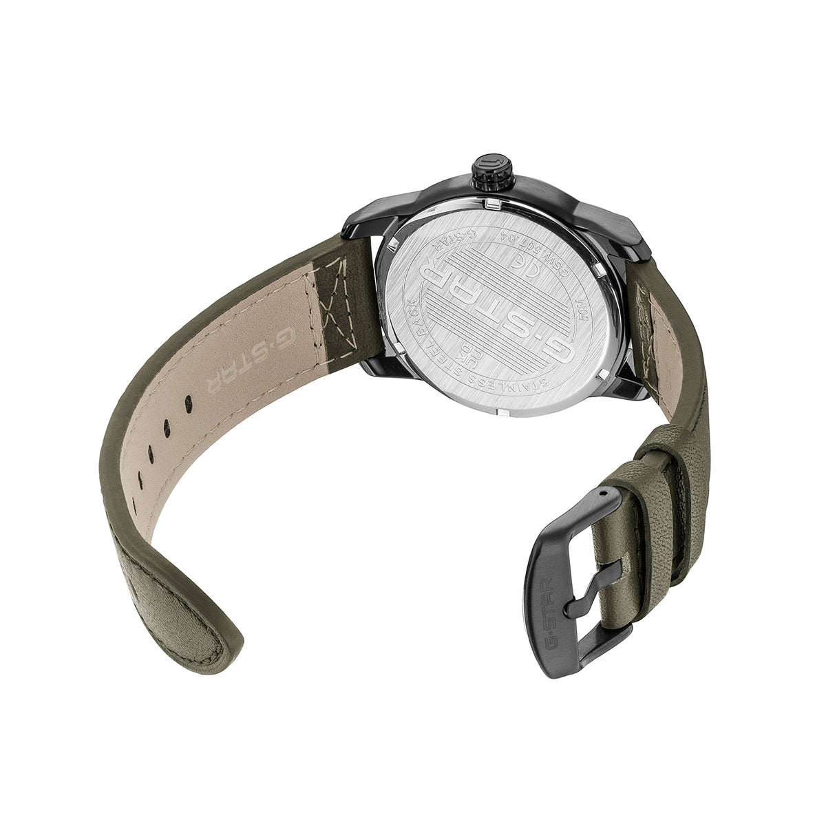 G-Star Men's Selvedge 42mm Quartz Analog Watch GSW.507.04